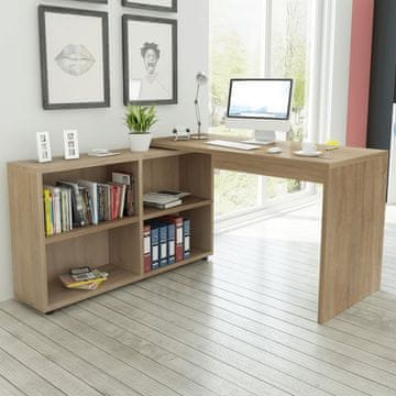 Vidaxl vidaXL Jedilna miza, 140x80x75 cm, barva hrasta