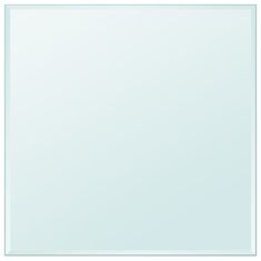 Vidaxl Površina za Mizo Kaljeno Steklo Kvadratne Oblike 700x700 mm