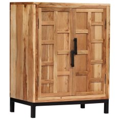 Vidaxl Komoda iz trdnega akacijevega lesa 60x35x76 cm rjava