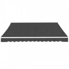 Vidaxl Ročno zložljiva tenda 600 cm antracitna