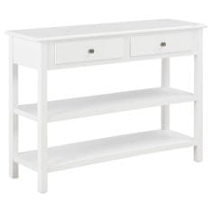 Vidaxl Komoda iz MDF-ja 110x35x80 cm bela