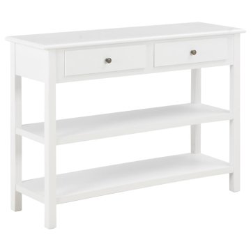 Vidaxl Komoda iz MDF-ja 110x35x80 cm bela