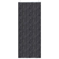 Vidaxl Zavesa proti mrčesu iz šenilje 90x220 cm antracitna