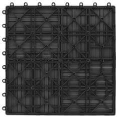 Vidaxl Talne plošče 22 kosov 30x30 cm 2 m2 WPC sive