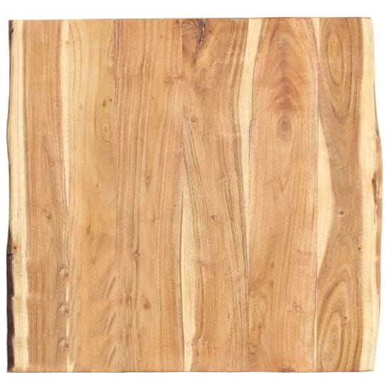 Vidaxl Mizna plošča trden akacijev les 60x(50-60)x3,8 cm