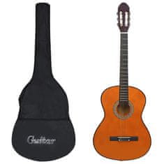 shumee Klasična kitara za začetnike s torbo 4/4 39"