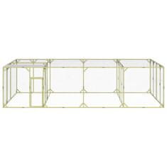 Vidaxl Kokošnjak 800x400x200 cm impregnirana trdna borovina