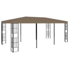 Vidaxl Paviljon 6x3 m taupe