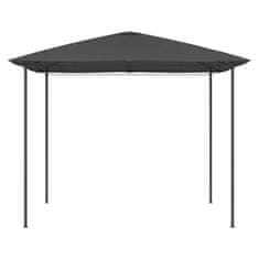 Greatstore Paviljon 3x3x2,6 m antraciten 160 g/m2