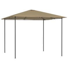 shumee Paviljon 3x3x2,6 m taupe 160 g/m2