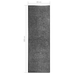 Vidaxl Pralni predpražnik antraciten 60x180 cm