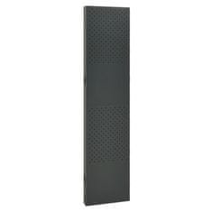 Vidaxl Paravan 4-delni antracitna 160x180 cm jeklo