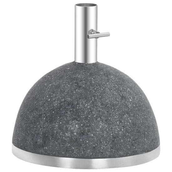 shumee Esschert Design Stojalo za senčnik črno 11,5 kg S