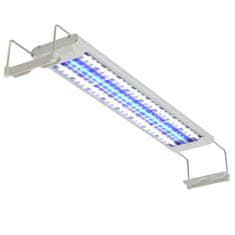 shumee LED Akvarijska Svetilka 50-60 cm Aluminij IP67