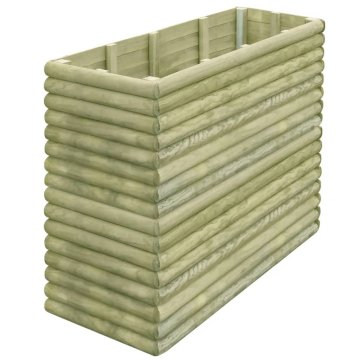 Vidaxl Visoka greda 150x56x96 cm impregnirana borovina 19 mm