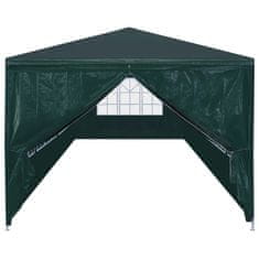 Greatstore Vrtni šotor 3x9 m zelen