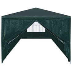 Greatstore Vrtni šotor 3x12 m zelen