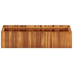 Greatstore Visoka greda 100x30x25 cm trden akacijev les