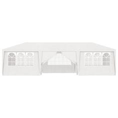 Vidaxl Profesionalen vrtni šotor s stranicami 4x9 m bel 90 g/m2