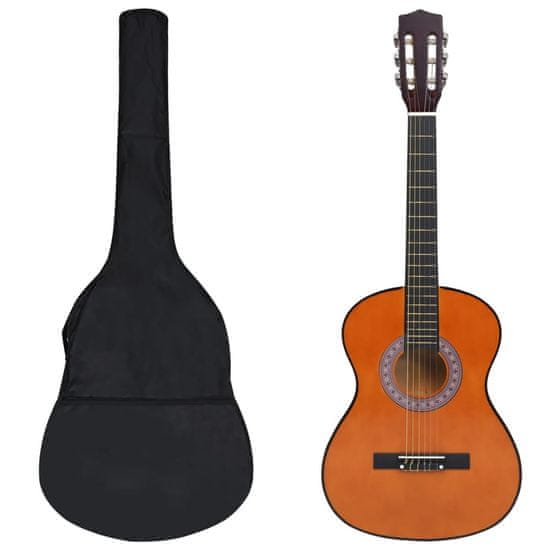 Vidaxl Klasična kitara za otroke in začetnike 8-delni komplet 3/4 36"