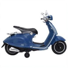 Vidaxl Otroški motor Vespa GTS300 moder