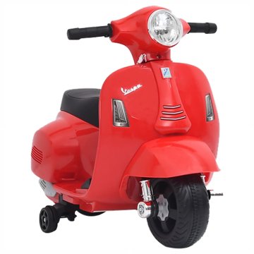 Vidaxl Otroški električni motor Vespa GTS300 rdeče barve