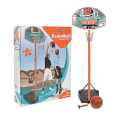 Greatstore Prenosni košarkarski komplet nastavljiv 180-230 cm