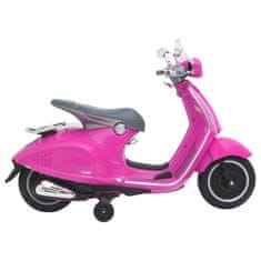 Vidaxl Otroški motor Vespa GTS300 roza