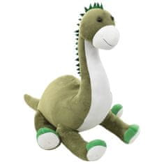 Greatstore Plišasta igrača dinozaver brontozaver zelen