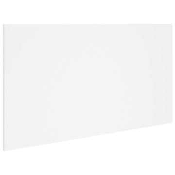 Vidaxl Posteljno vzglavje belo 160x1,5x80 cm konstruiran les