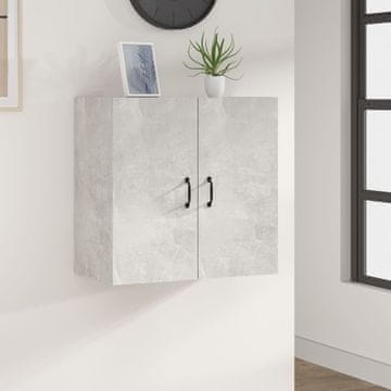 Vidaxl vidaXL Stenska omarica betonsko siva 60x31x60 cm
