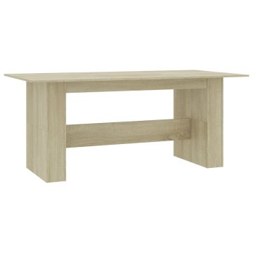 Vidaxl Jedilna miza 180x90x76 cm iverna plošča