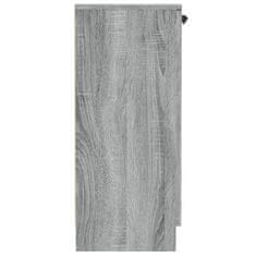 Vidaxl Omara, sonoma sivi hrast, 60x30x70 cm, material na osnovi lesa