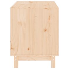 Vidaxl Pasja uta 60x45x57 cm trdna borovina