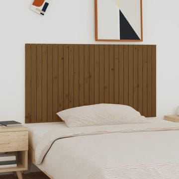 Vidaxl vidaXL Vzglavje postelje 166x3x90 cm masivni borov les