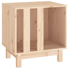 Vidaxl Pasja uta 50x40x52 cm trdna borovina