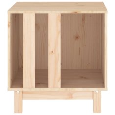 Vidaxl Pasja uta 50x40x52 cm trdna borovina
