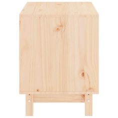 Vidaxl Pasja uta 50x40x52 cm trdna borovina
