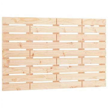Vidaxl Stensko posteljno vzglavje 81x3x63 cm trdna borovina