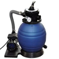 Vidaxl Peščena filtracija s črpalko 400 W 11.000 l/h
