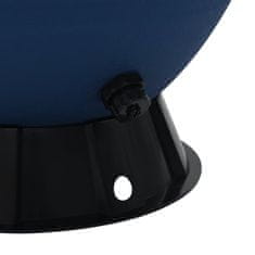 Greatstore Peščeni bazenski filter s 6-stopenjskim ventilom, modri, 660 mm