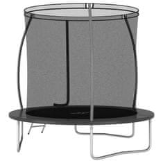 Greatstore Trampolin komplet okrogel 244x55 cm 100 kg