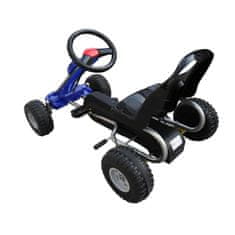 Vidaxl Gokart na pedale modre barve