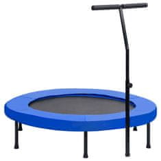 shumee Fitnes trampolin z ročajem in varnostno oblogo 122 cm