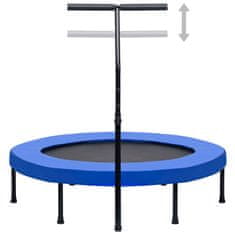 shumee Fitnes trampolin z ročajem in varnostno oblogo 122 cm