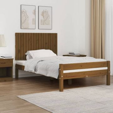Vidaxl vidaXL Vzglavje postelje 108x3x60 cm masivni borov les