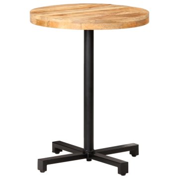 Vidaxl Bistro miza okrogla Ø 60x75 cm robusten mangov les