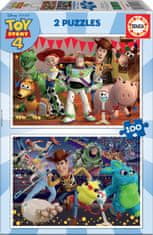 Educa Sestavljanka Toy Story 4, 2x100 kosov