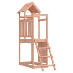Vidaxl Igralni stolp z lestvijo in plezalno steno 52,5x110,5x214 cm