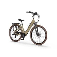 Eco Bike X-City električno kolo, 13 Ah/468 Wh, kapučino